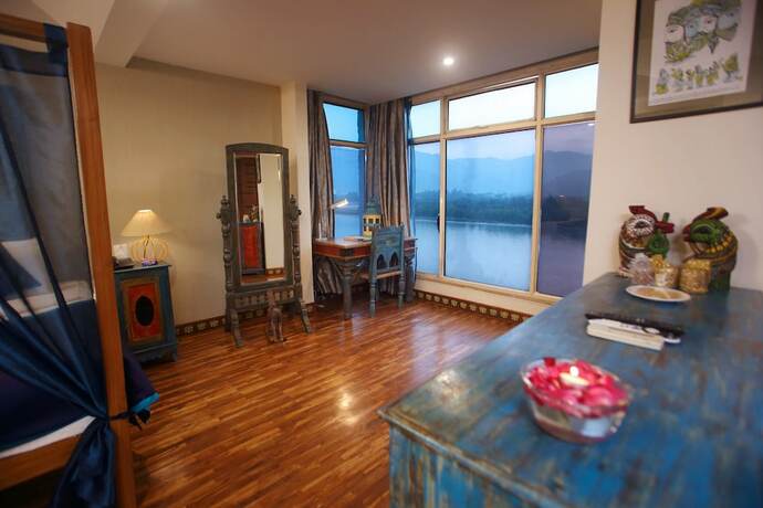 Imagen general del Hotel Ganga Kinare- A Riverside Boutique Resort, Rishikesh. Foto 5