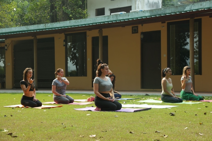 Imagen de los exteriores del Hotel Ganga Yog Retreat by Yog Gurukul. Foto 15