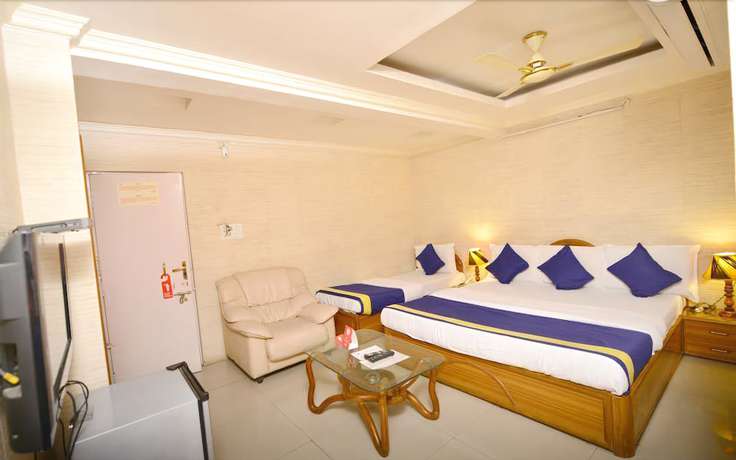 Imagen de la habitación del Hotel Ganpati, Bhopal. Foto 9