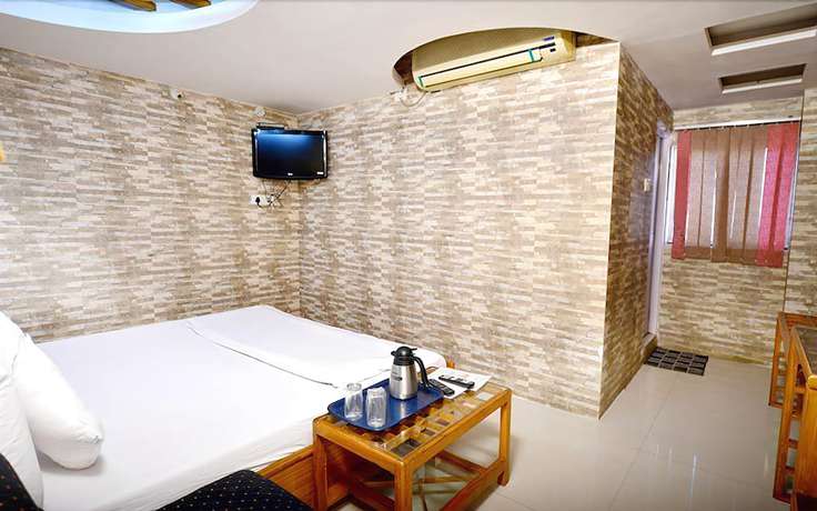 Imagen de la habitación del Hotel Ganpati, Bhopal. Foto 10