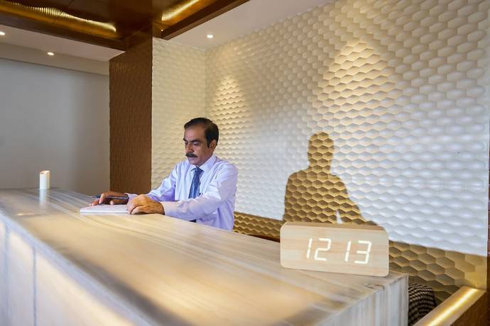 Imagen de los interiores del Hotel Ganpati, Katra. Foto 19