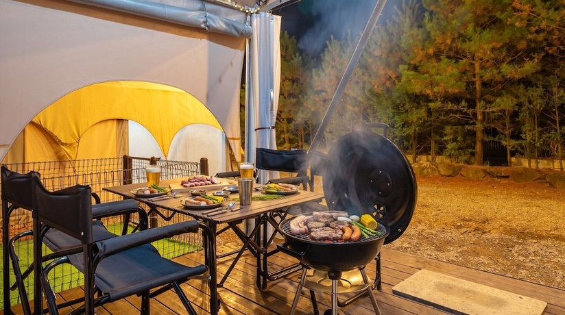 Imagen de la habitación del Hotel Gapeyong Fourseason Pet Glamping Caravan. Foto 4