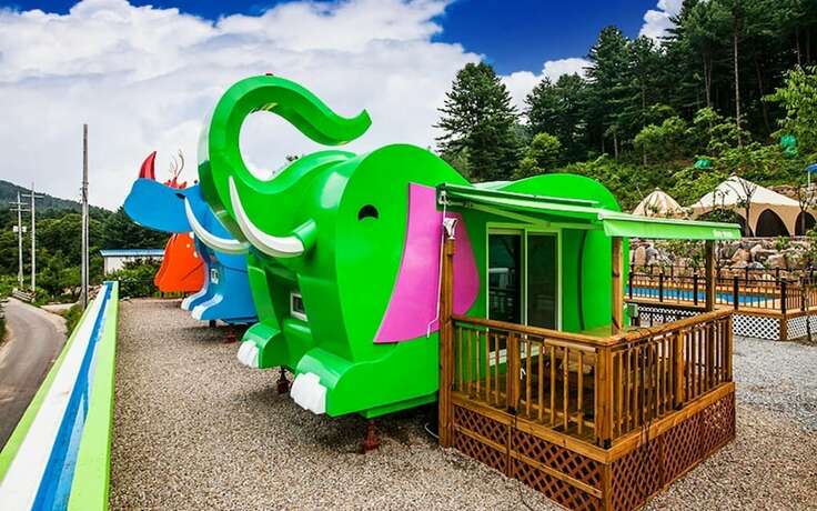 Imagen de la habitación del Hotel Gapyeong Animal Caravan Pension. Foto 16