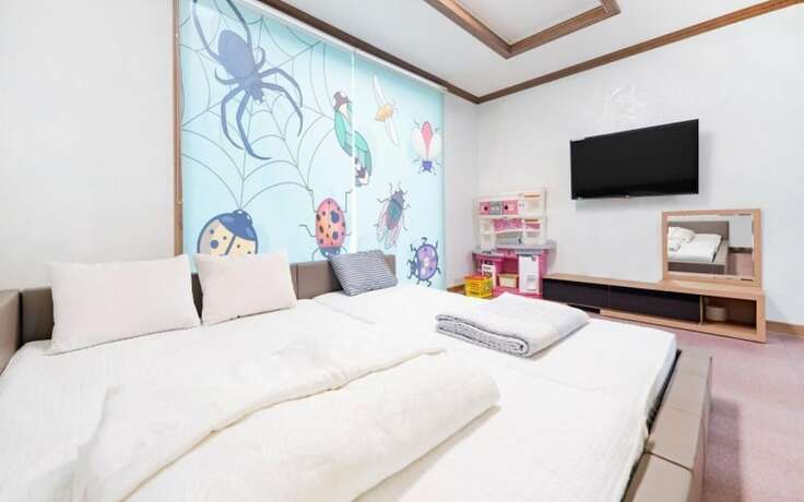 Imagen general del Hotel Gapyeong Kkori Star Kids Pool Villa. Foto 3