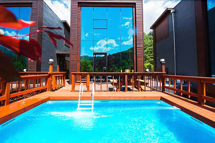 Imagen de los interiores del Hotel Gapyeong Monaco Pension. Foto 12