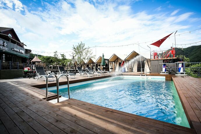 Imagen general del Hotel Gapyeong Workshop Camping CV Resort. Foto 4