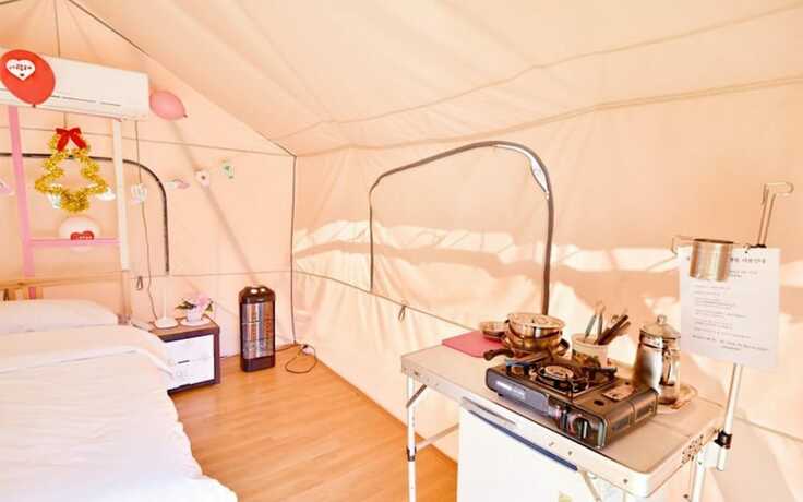 Imagen de la habitación del Hotel Gapyeong Yongsu Greenland Glamping. Foto 16