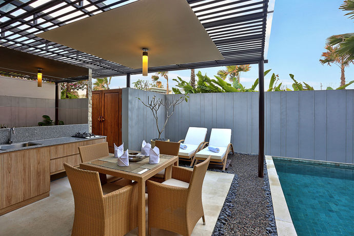 Imagen del bar/restaurante del Hotel Garden Bay View Villas Nusa Dua. Foto 3