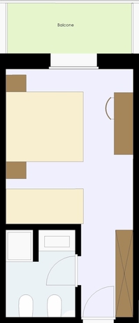 Imagen de la habitación del Hotel Garden Bellariva. Foto 10