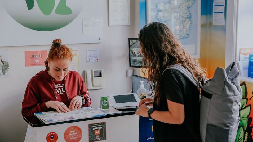 Imagen de los interiores del Hotel Garden Lane Backpackers. Foto 17