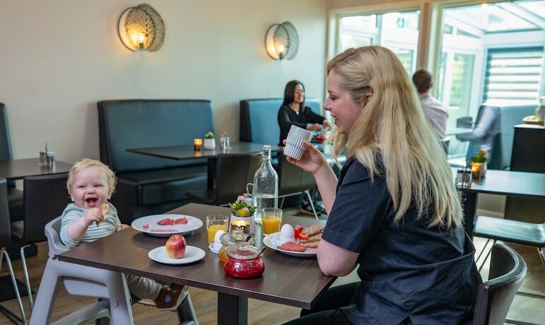 Imagen del bar/restaurante del Hotel Gardermoen Bed and Breakfast. Foto 14