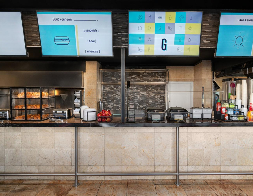 Imagen del bar/restaurante del Hotel Garner Hotel North Bergen - NYC Gateway by IHG, North Bergen. Foto 15