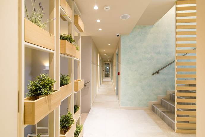 Imagen de los interiores del Hotel Garni D10. Foto 10