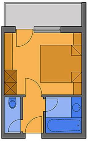 Imagen de la habitación del Hotel Garni Hubertushof. Foto 8