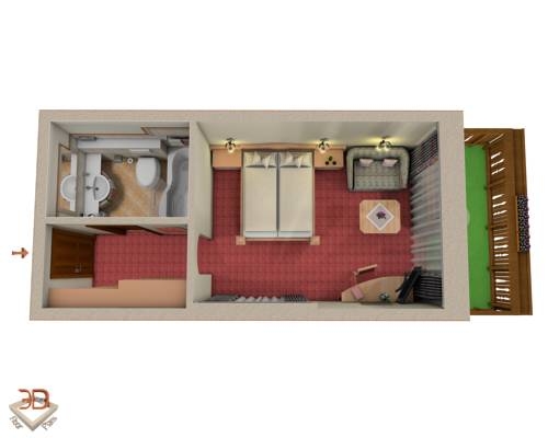 Imagen de la habitación del Hotel Garni Lavendel. Foto 38