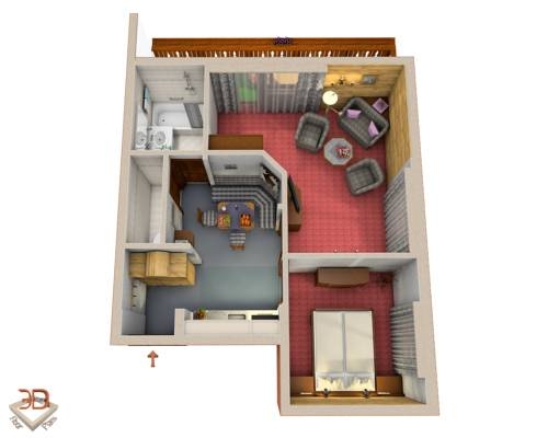 Imagen de la habitación del Hotel Garni Lavendel. Foto 39