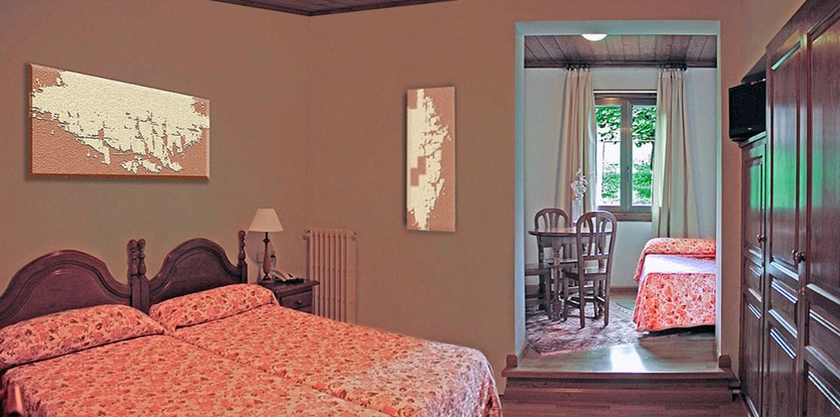 Imagen de la habitación del Hotel Garona, Salardú. Foto 4