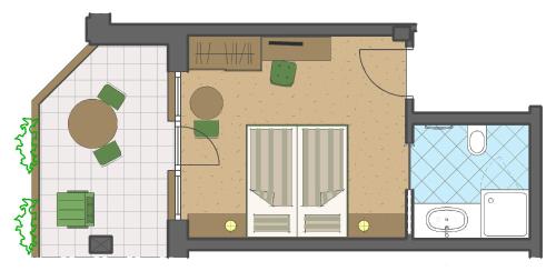 Imagen de la habitación del Hotel Gartenhotel Moser. Foto 8