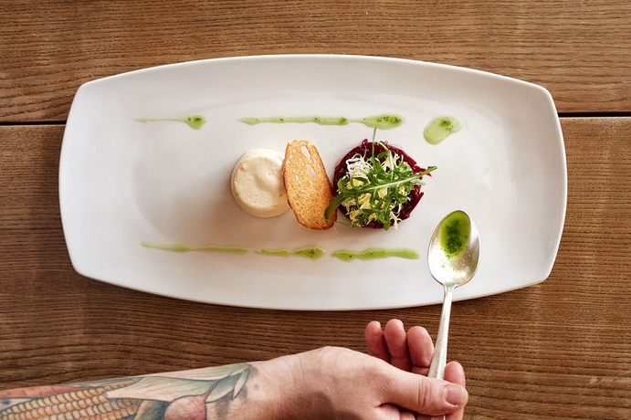 Imagen del bar/restaurante del Hotel Gasthof Krone. Foto 10