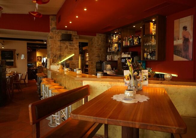 Imagen del bar/restaurante del Hotel Gasthof Zur Post, Herrsching am Ammersee. Foto 13