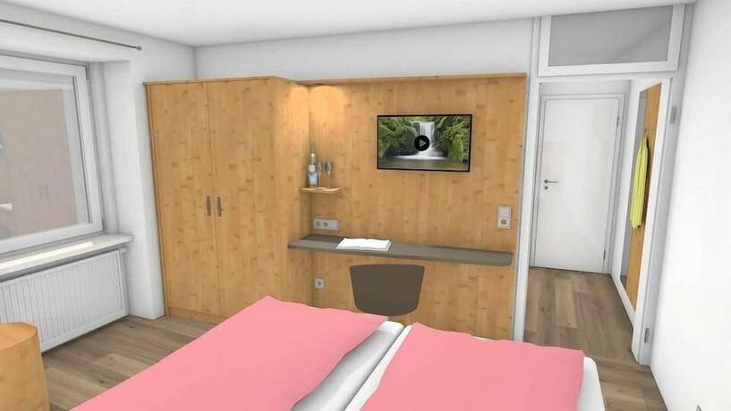 Imagen de la habitación del Hotel Gasthof zum Ochsen, V&ouml;hrenbach. Foto 12