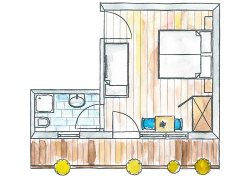 Imagen de la habitación del Hotel G&auml;stehaus Zugspitzblick. Foto 12