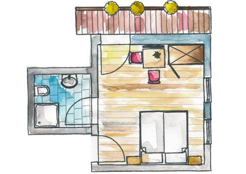 Imagen de la habitación del Hotel G&auml;stehaus Zugspitzblick. Foto 14