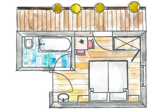 Imagen de la habitación del Hotel G&auml;stehaus Zugspitzblick. Foto 15