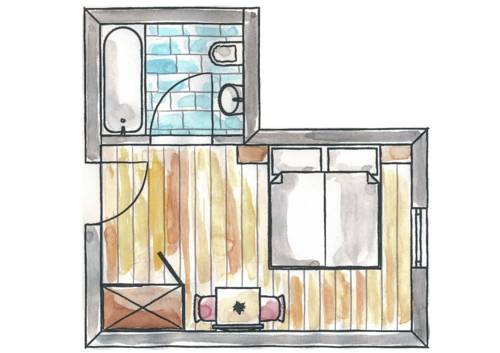 Imagen de la habitación del Hotel G&auml;stehaus Zugspitzblick. Foto 16