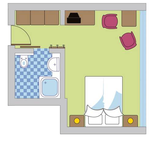 Imagen de la habitación del Hotel Geigers Lifehotel. Foto 5