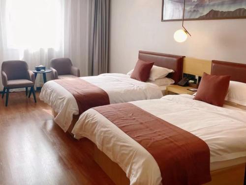 Imagen de la habitación del Hotel Geli Zaozhuang High-Speed Railway Station. Foto 16