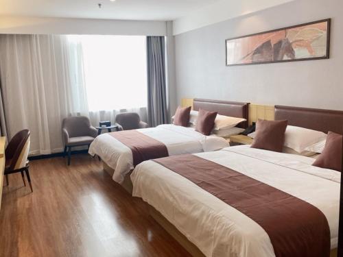 Imagen general del Hotel Geli Zaozhuang High-Speed Railway Station. Foto 3