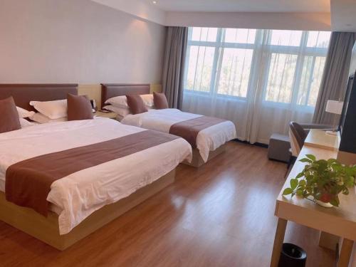 Imagen general del Hotel Geli Zaozhuang High-Speed Railway Station. Foto 5