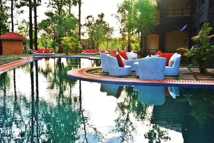 Imagen de la piscina del Hotel GenX Kanha By 1589. Foto 17