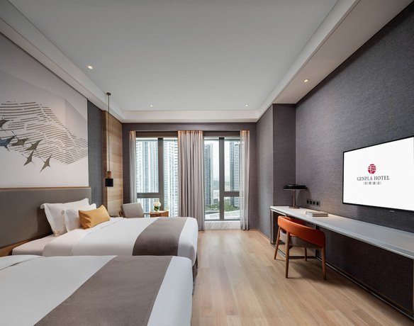 Imagen de la habitación del Hotel Genpla Shenzhen Nanshan. Foto 8