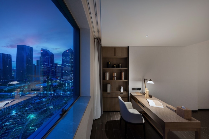 Imagen de la habitación del Hotel Genpla Shenzhen Qianhai. Foto 9