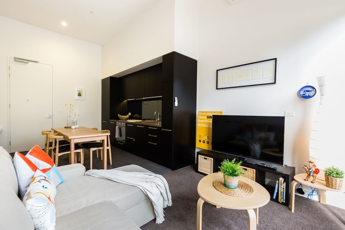 Imagen de la habitación del Hotel George, 1bdr North Melbourne Apartment. Foto 14