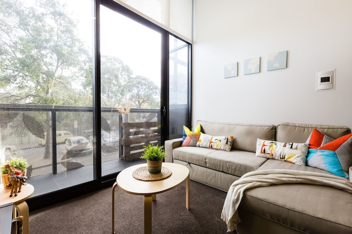 Imagen de la habitación del Hotel George, 1bdr North Melbourne Apartment. Foto 15