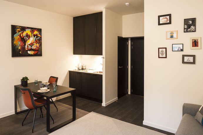 Imagen de la habitación del Hotel Getaway Studios Leuven. Foto 3