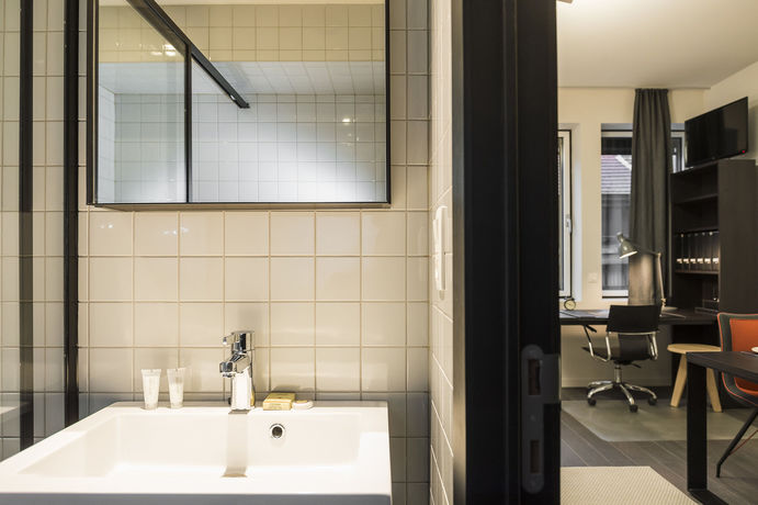 Imagen de la habitación del Hotel Getaway Studios Leuven. Foto 5