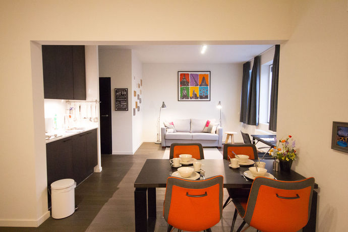 Imagen de la habitación del Hotel Getaway Studios Leuven. Foto 6