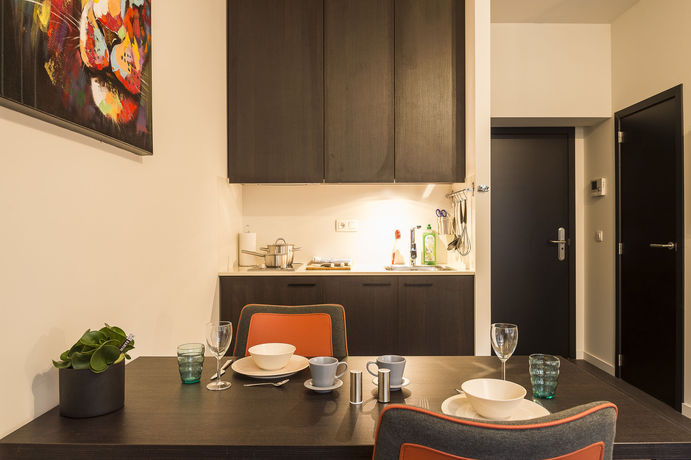 Imagen de la habitación del Hotel Getaway Studios Leuven. Foto 7