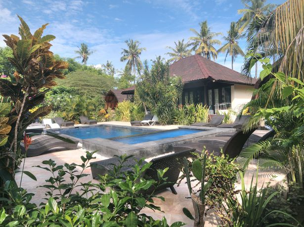 Imagen de los exteriores del Hotel Gili Air Bungalows. Foto 19