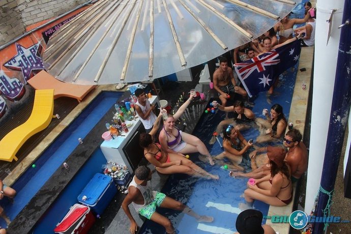 Imagen de la piscina del Hotel Gili Beach Bum - Hostel. Foto 18