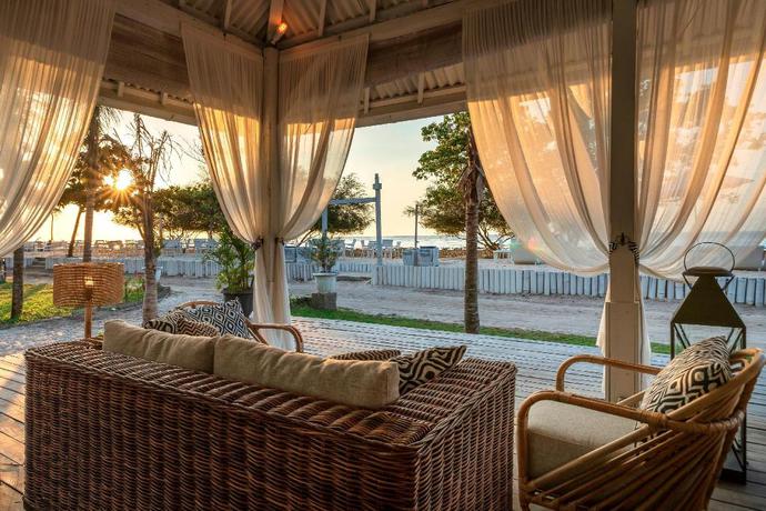 Imagen de los interiores del Hotel Gili Eco Villas, Gili Trawangan Island. Foto 5