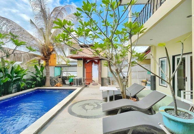 Imagen de la piscina del Hotel Gili White Bamboo by Secoms. Foto 14