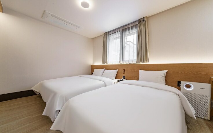 Imagen general del Hotel Gimhae Samgye H Avenue. Foto 20