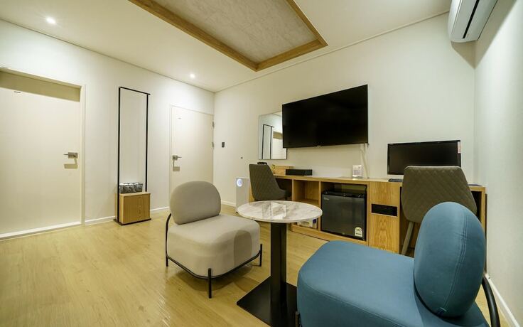 Imagen general del Hotel Gimhae Samgye Next. Foto 2