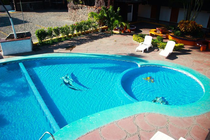 Imagen de la piscina del Hotel Gina, Tecom&aacute;n. Foto 12