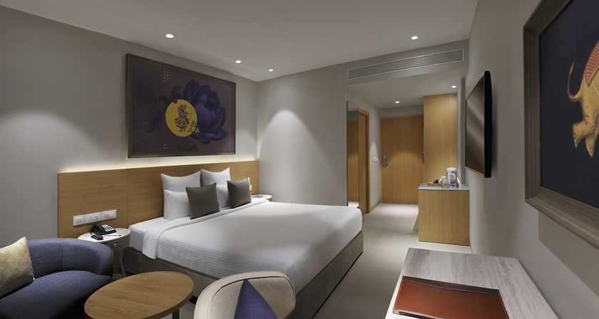 Imagen de la habitación del Hotel Ginger Dwarka. Foto 8